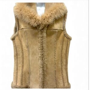 Mitchie’s Matchings Genuine Shearling Vest